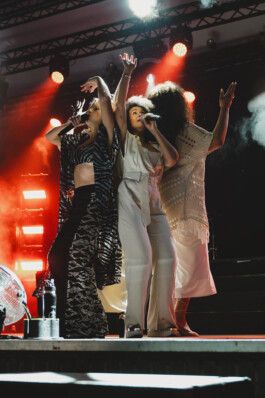 Selah Sue tijdens een optreden in het Openluchttheater de Goffert in Nijmegen ZWTSR Fotografie