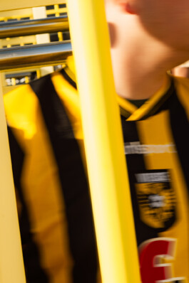 Supporters voor de eerste wedstrijd van het seizoen 24/25 van Vitesse Arnhem ZWTSR Fotografie